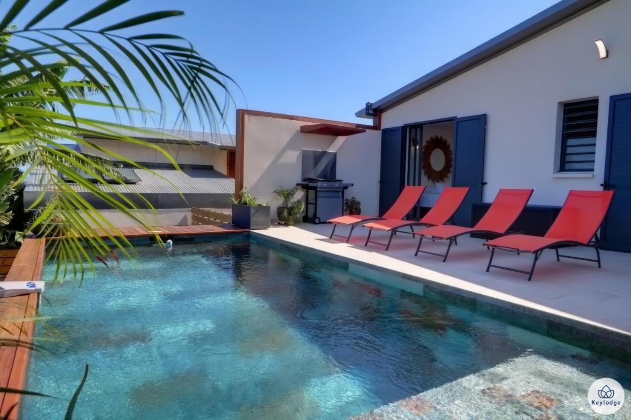 Villa Aina - Piscine 4 Etoiles - Vue Mer - Saint Leu מראה חיצוני תמונה