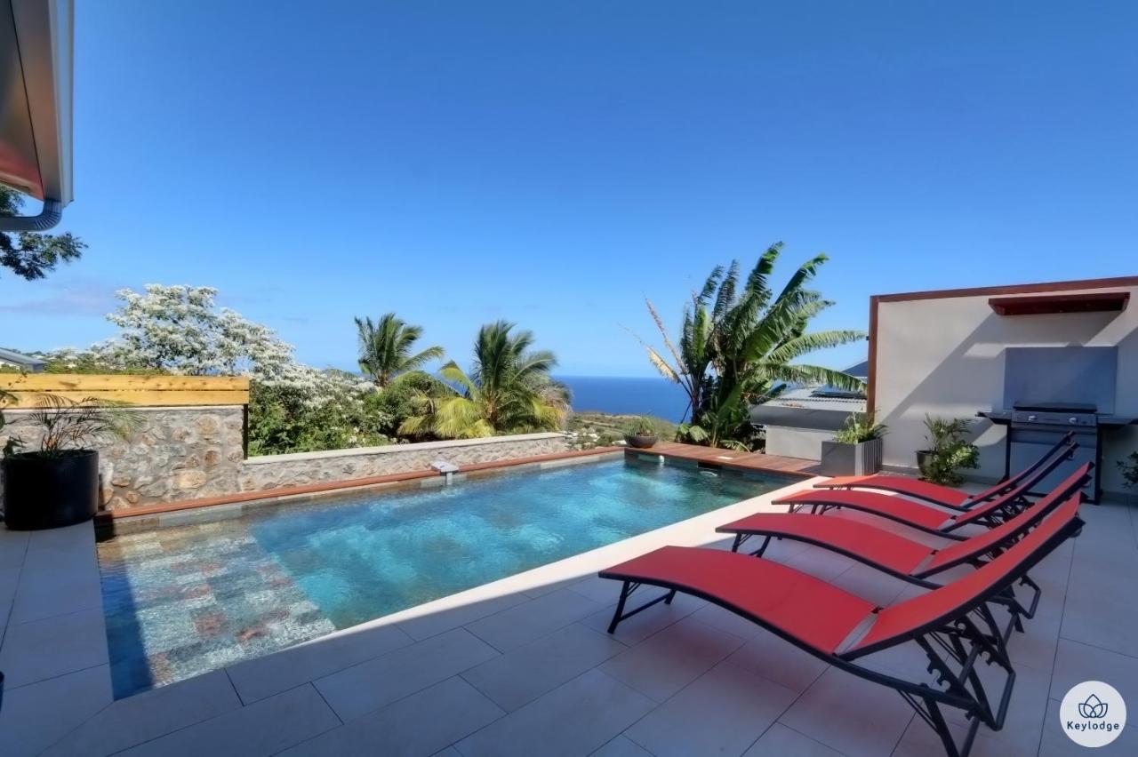 Villa Aina - Piscine 4 Etoiles - Vue Mer - Saint Leu מראה חיצוני תמונה