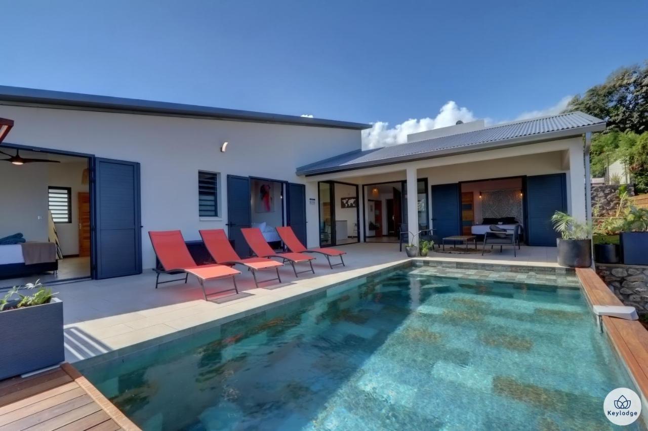 Villa Aina - Piscine 4 Etoiles - Vue Mer - Saint Leu מראה חיצוני תמונה
