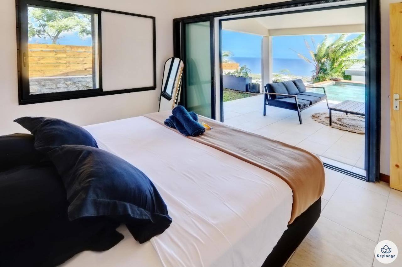 Villa Aina - Piscine 4 Etoiles - Vue Mer - Saint Leu מראה חיצוני תמונה